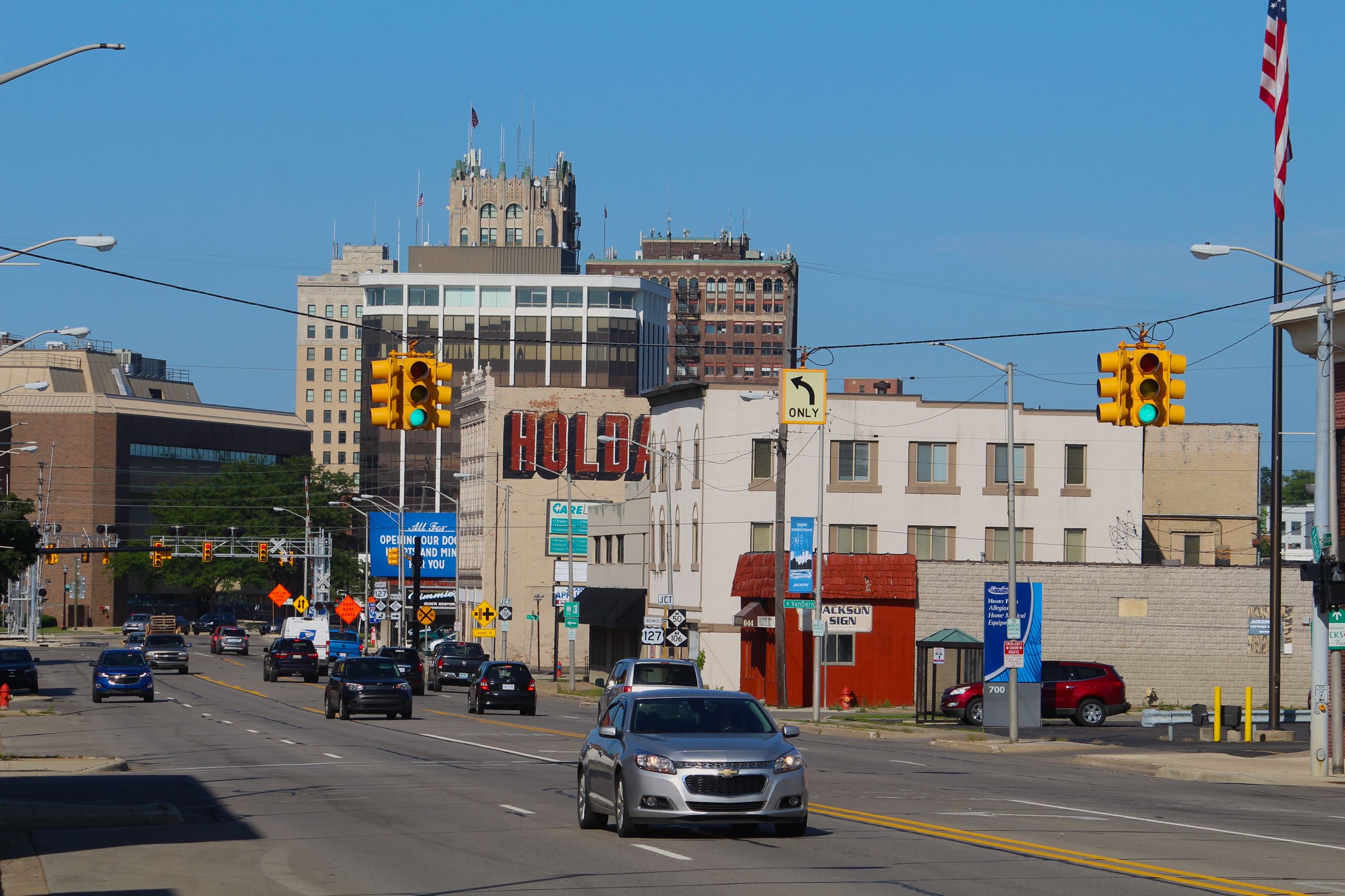 E. Michigan Avenue in Jackson 
