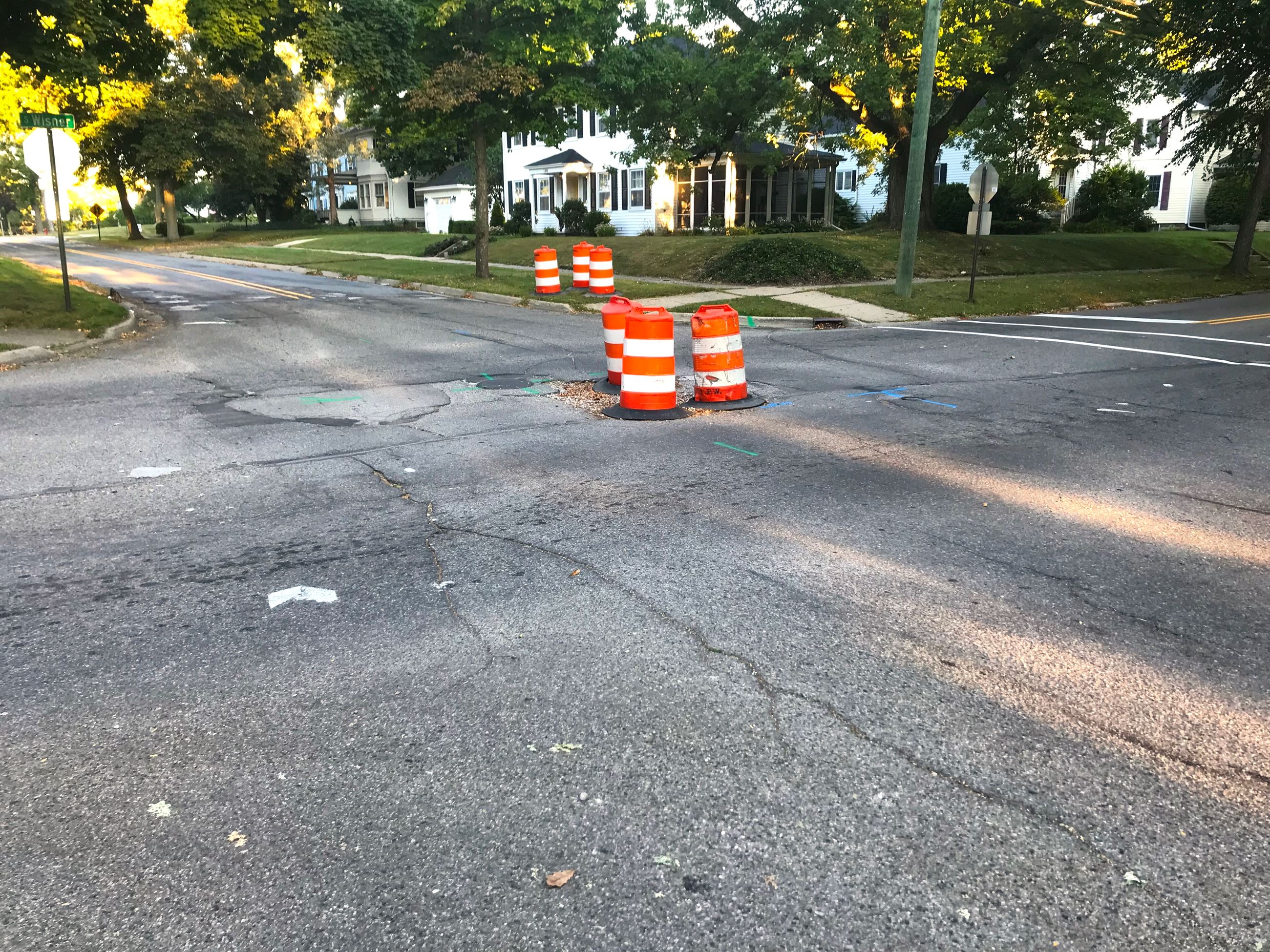 Wisner and Washington closure in Jackson Sept. 2022