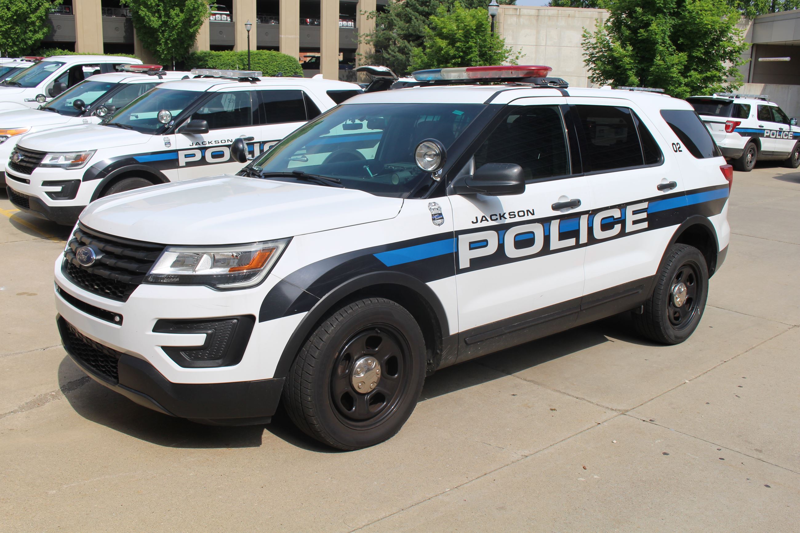 Jackson Police Dept patrol car