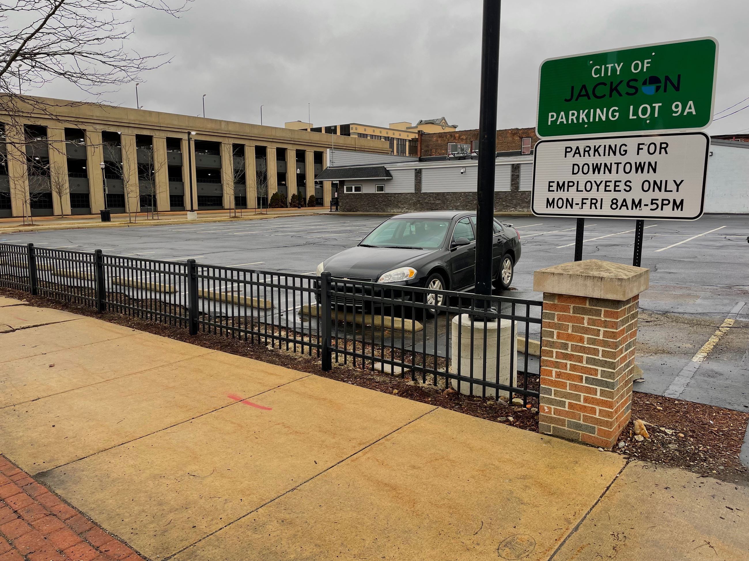 Parking Lot 9A in Downtown Jackson