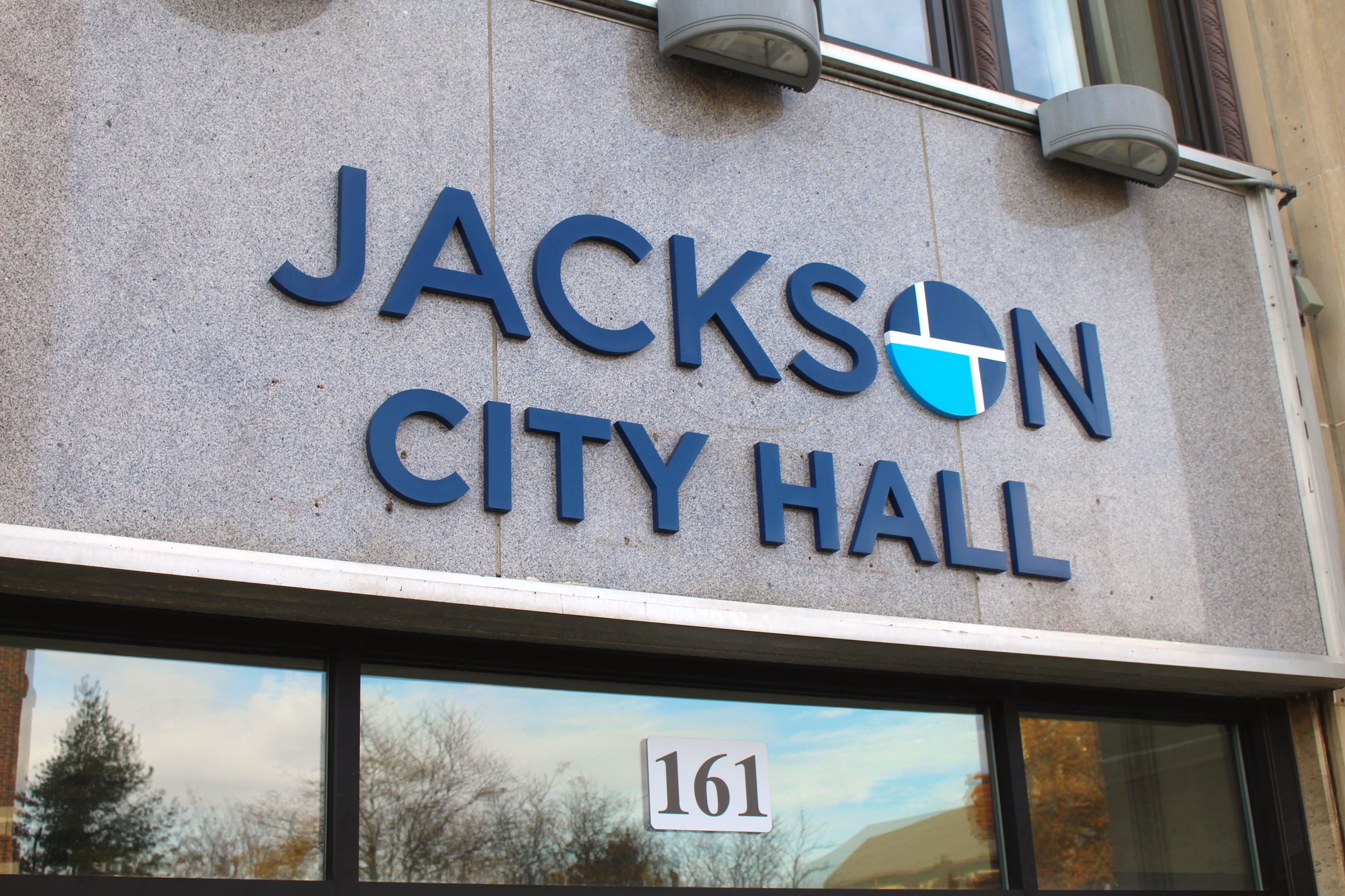 New City Hall sign