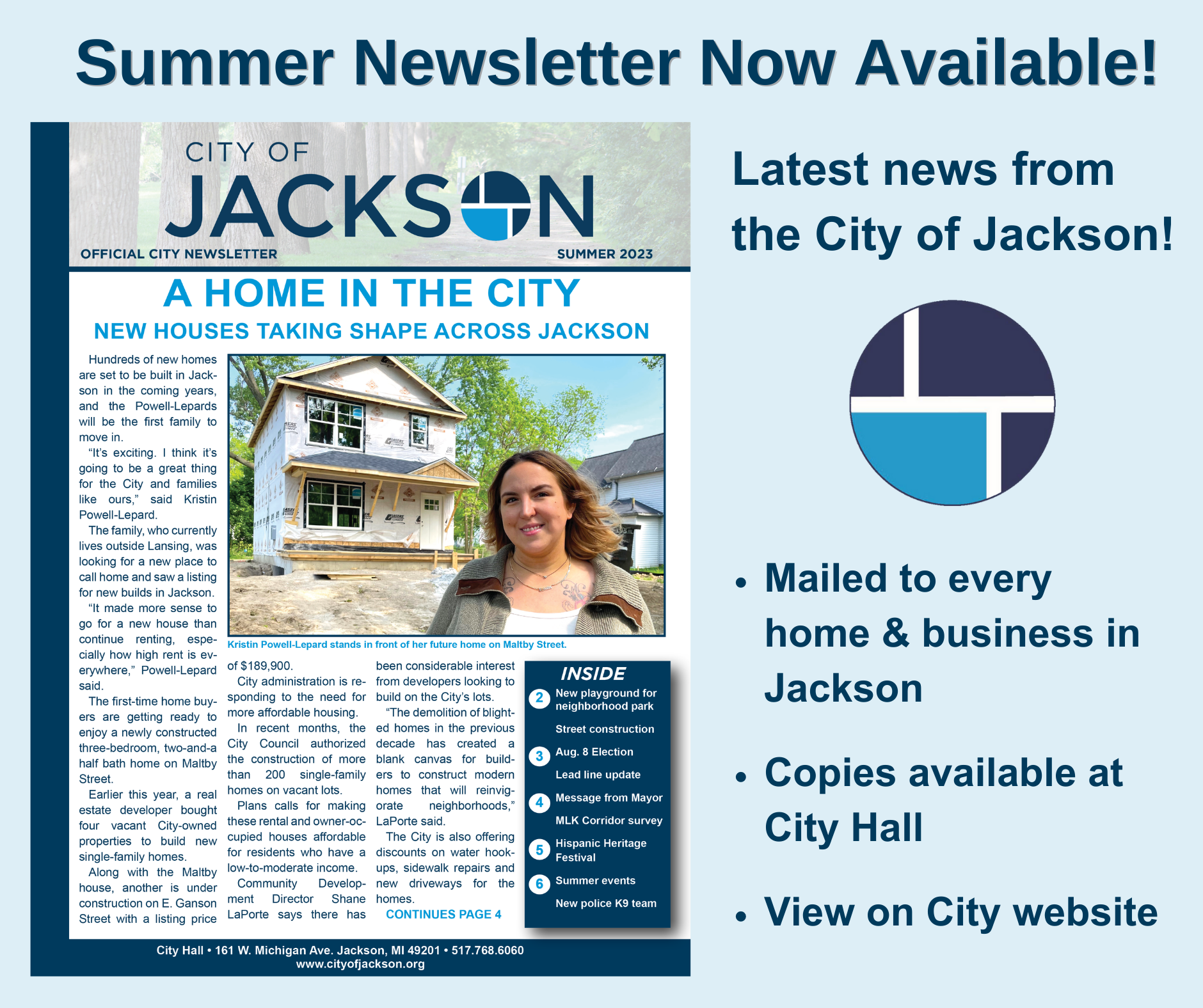 Summer  Newsletter Graphic