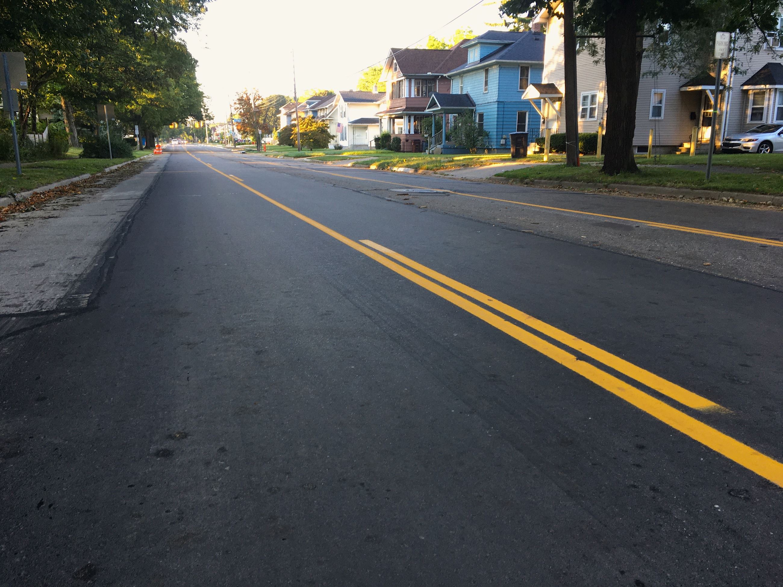 S. West Avenue closure area