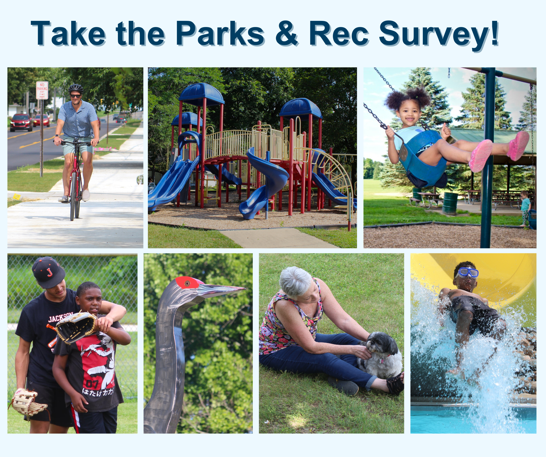 Parks and Recreation Survey Graphic