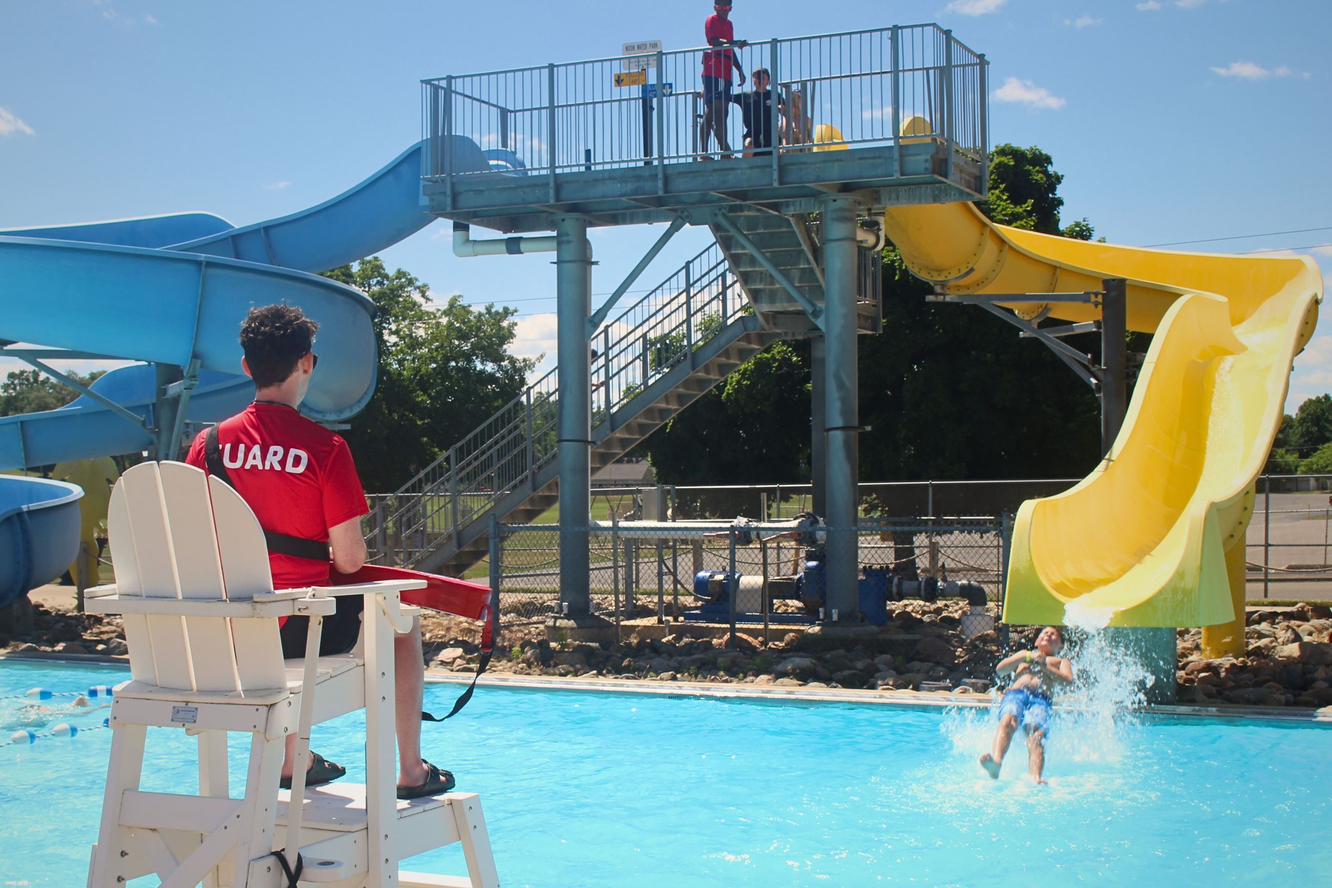 Lifeguards at Nixon Water Park, Summer 2022