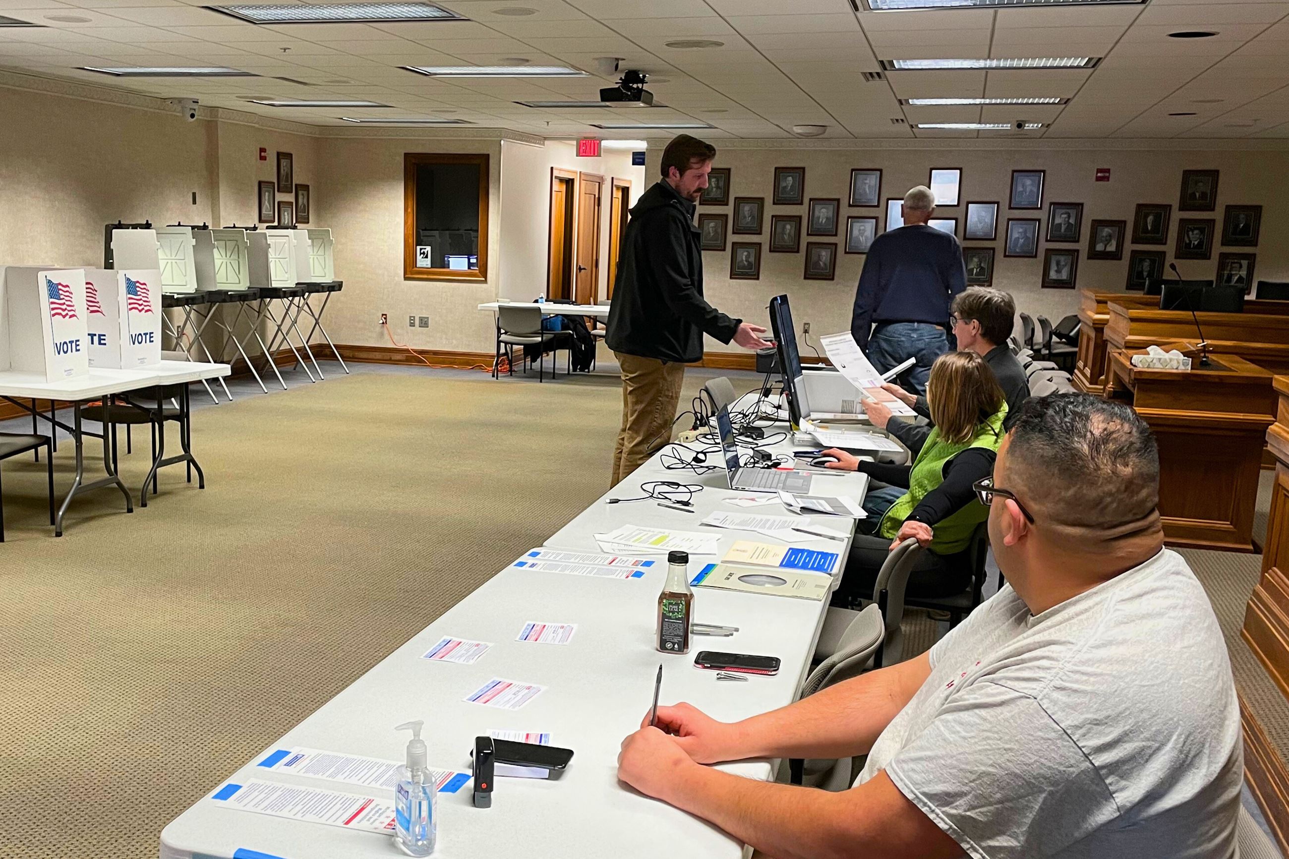 Early voting in Feb. 2024 election, Jackson City Hall