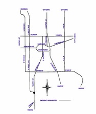 Emergency Snow Route Map