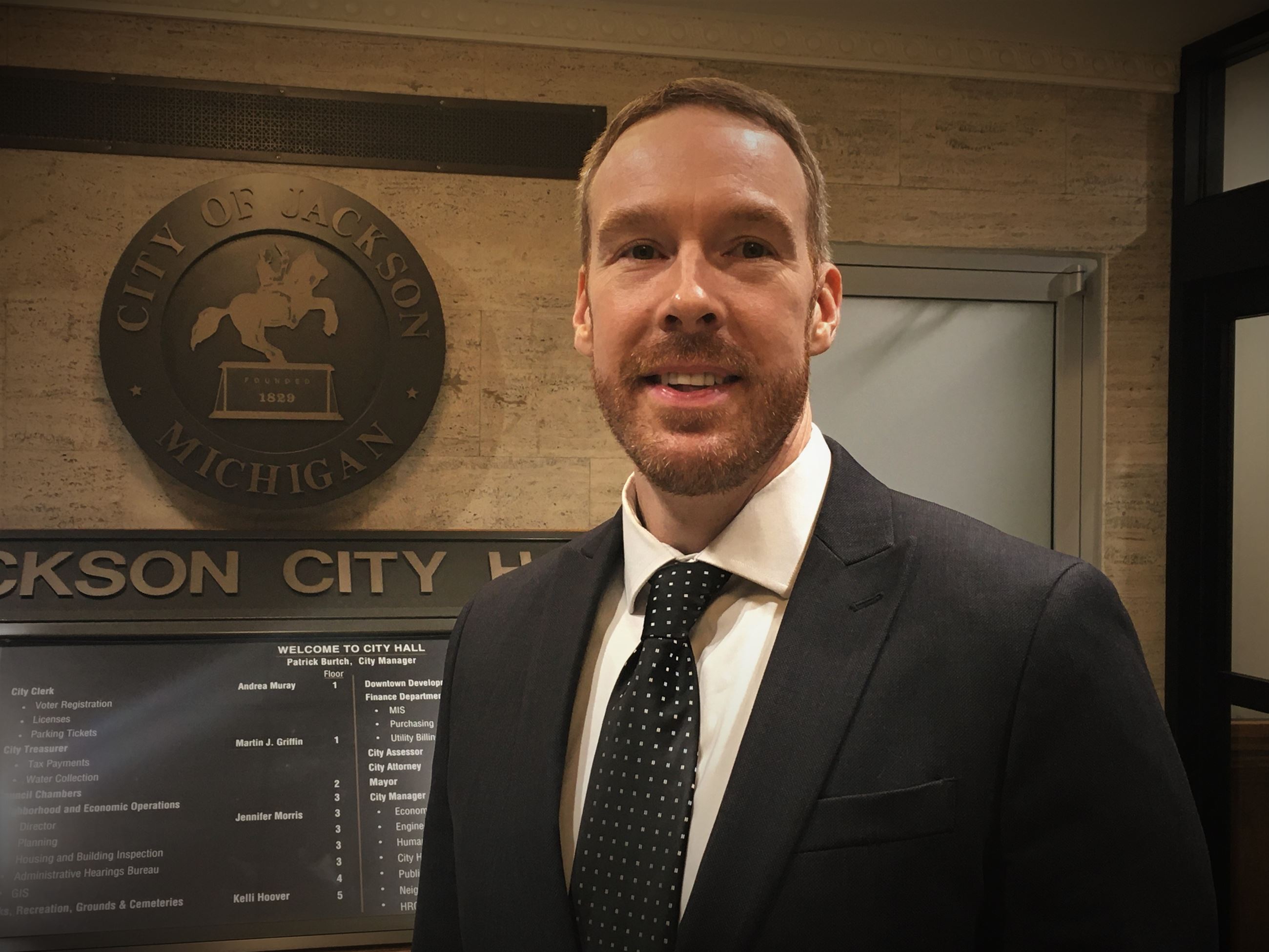 Photo of New Jackson City Attorney Matthew Hagerty