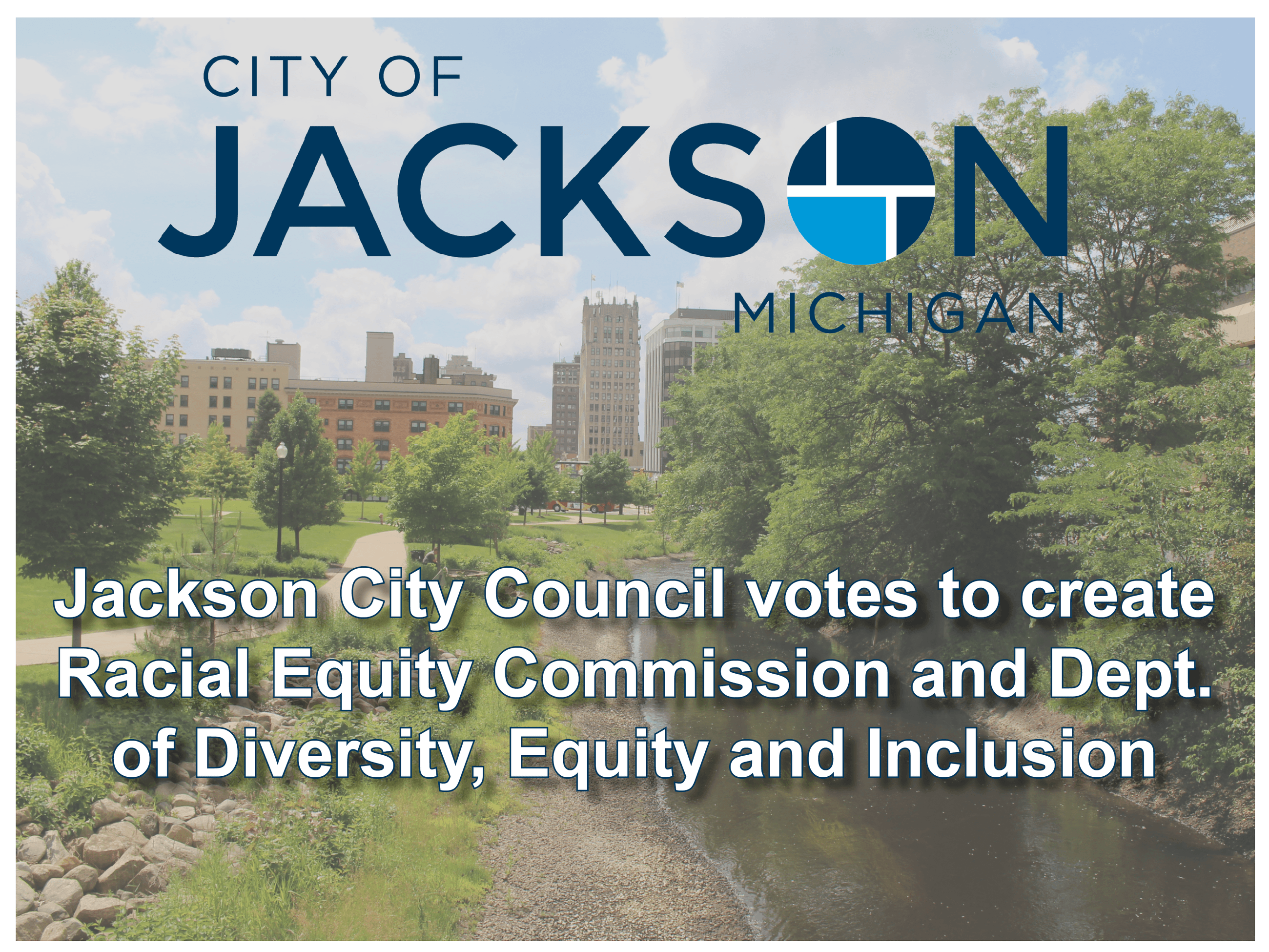 Jackson racial equity efforts graphic