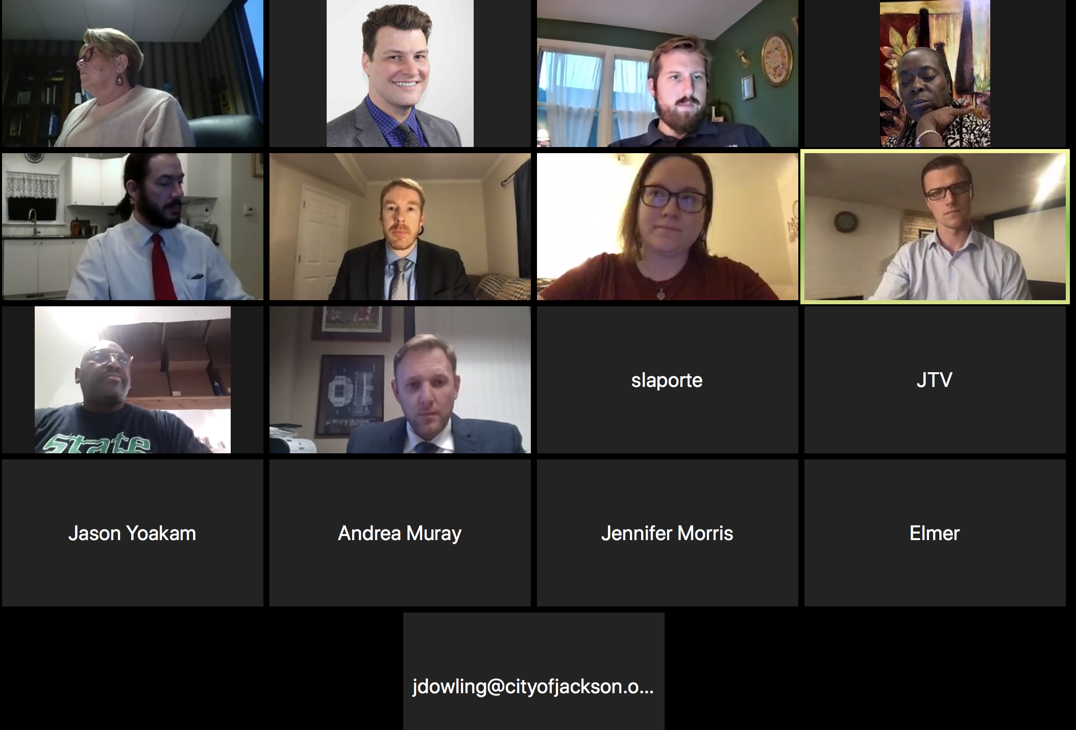 Jackson City Council 10-27-20 meeting