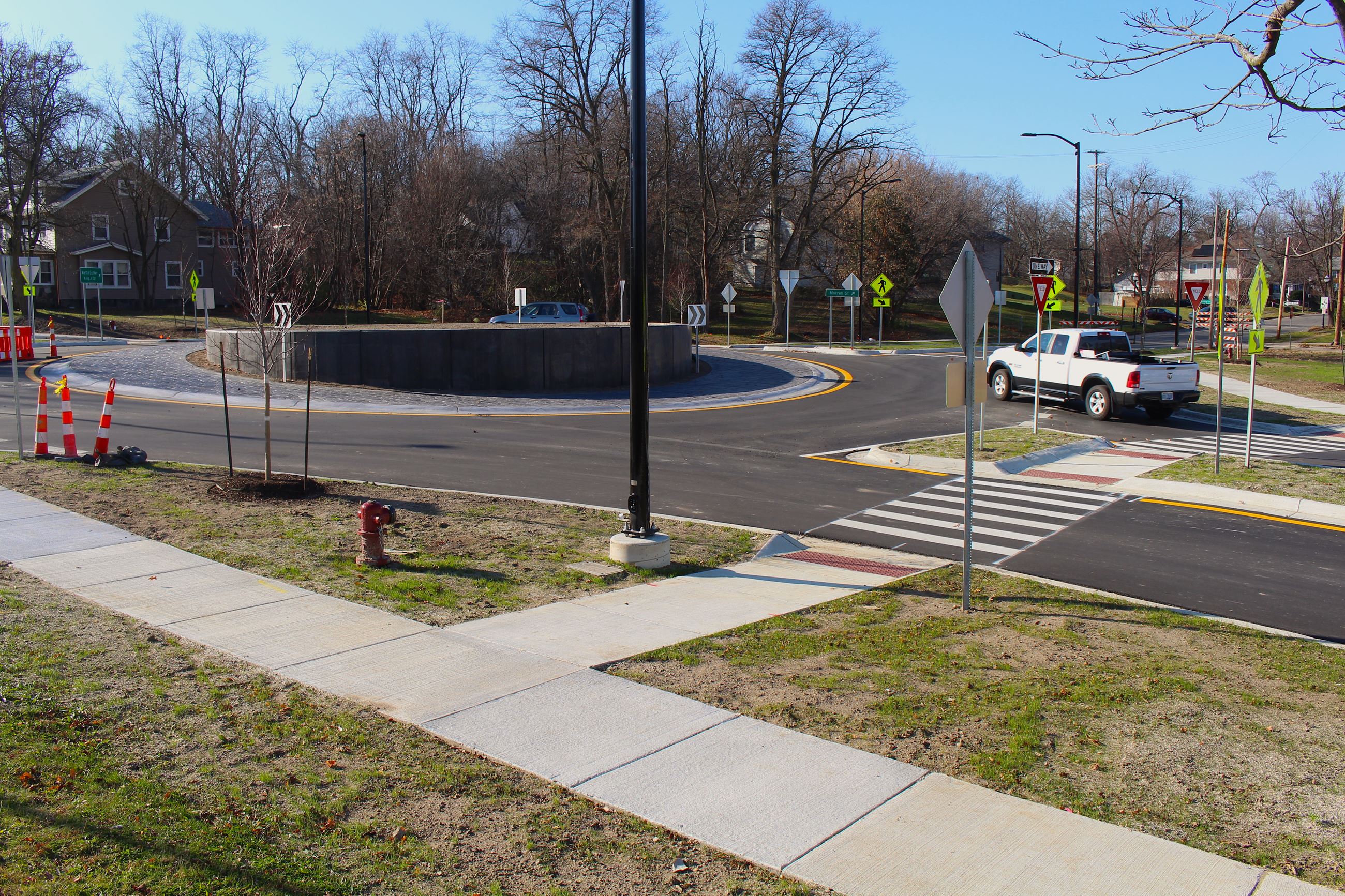 MLK roundabout 