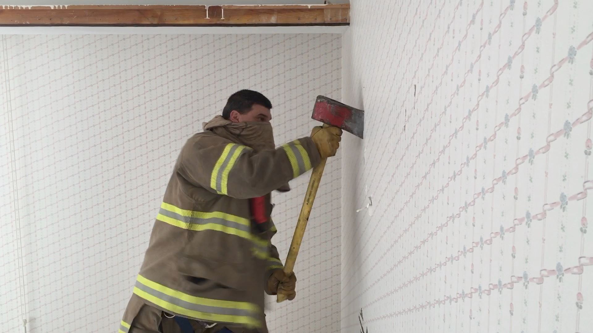 Fire training in Dec. 2020