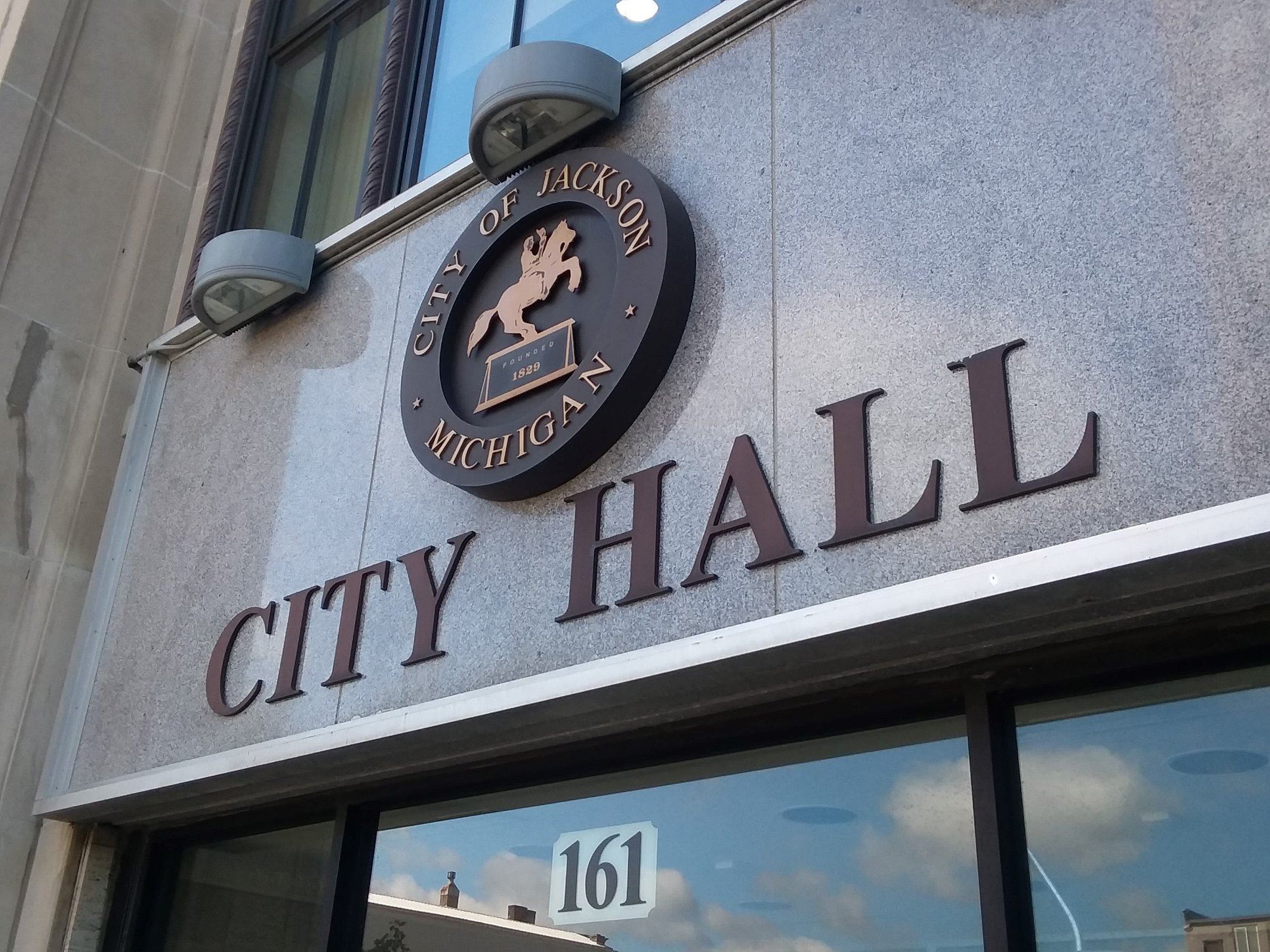 City Hall sign