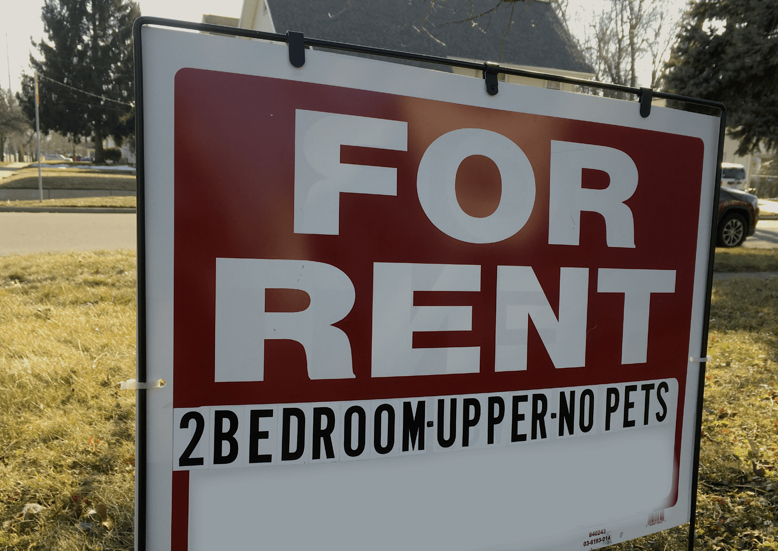 For Rent sign in Jackson 