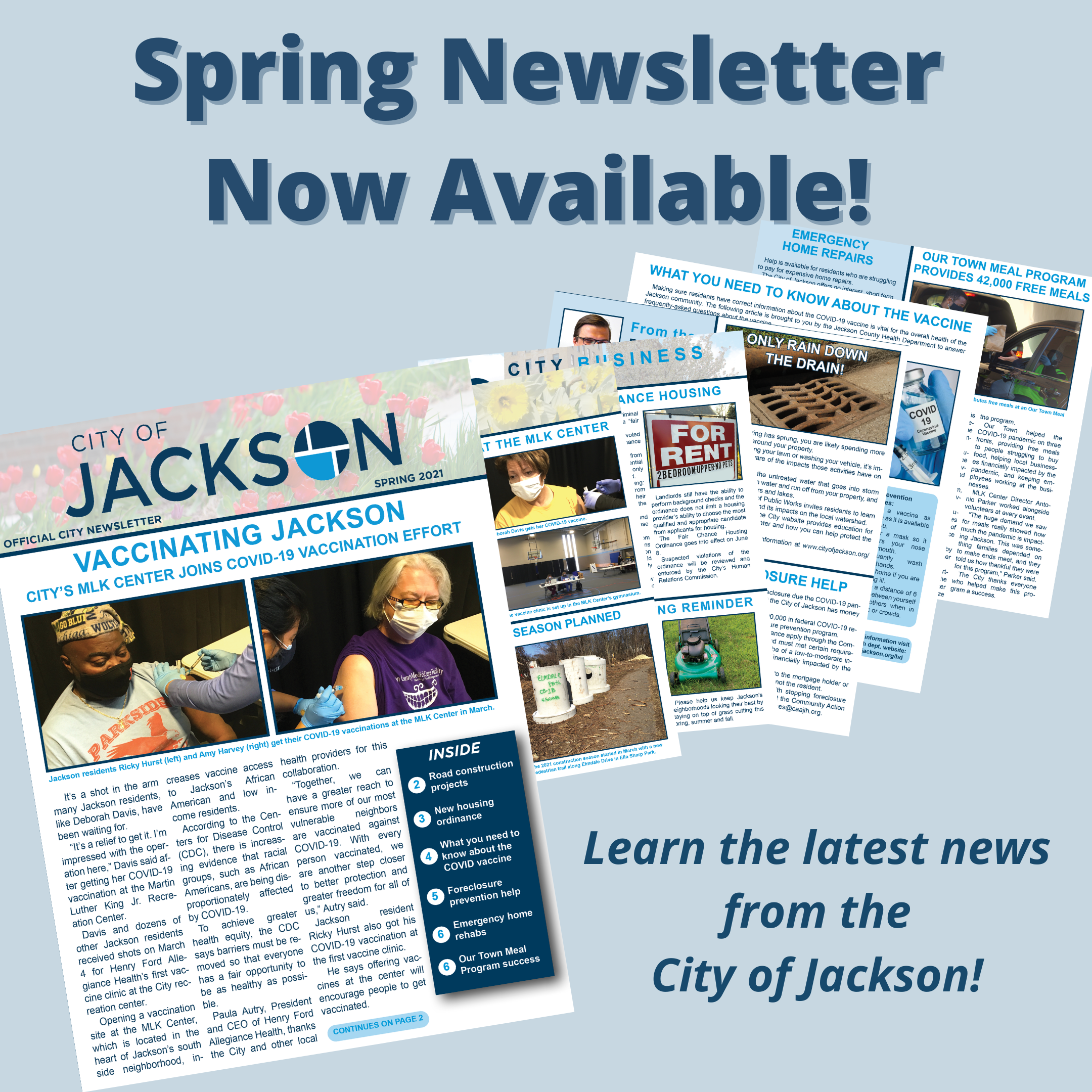 Spring Newsletter Graphic