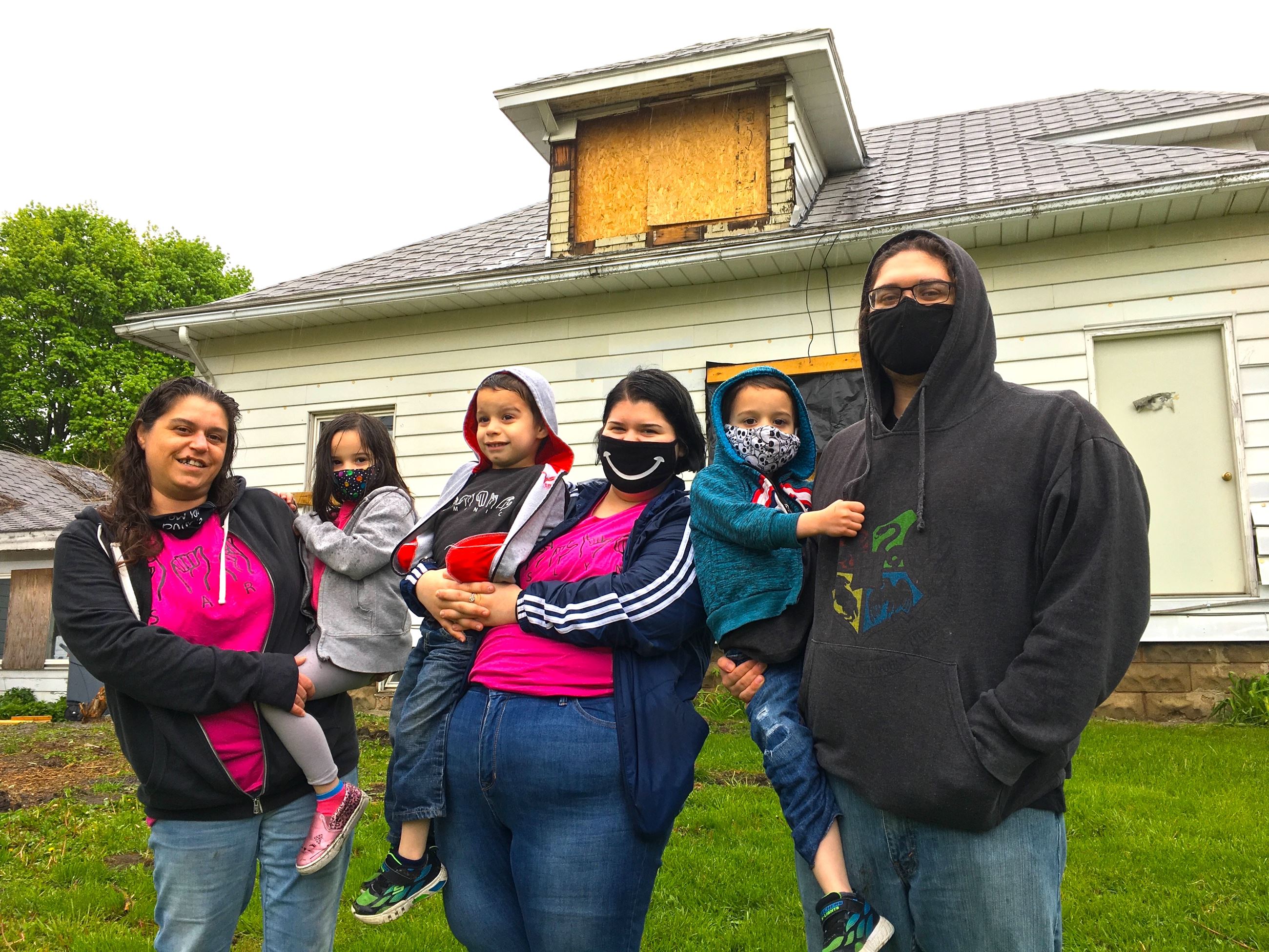 Napoletano family with house