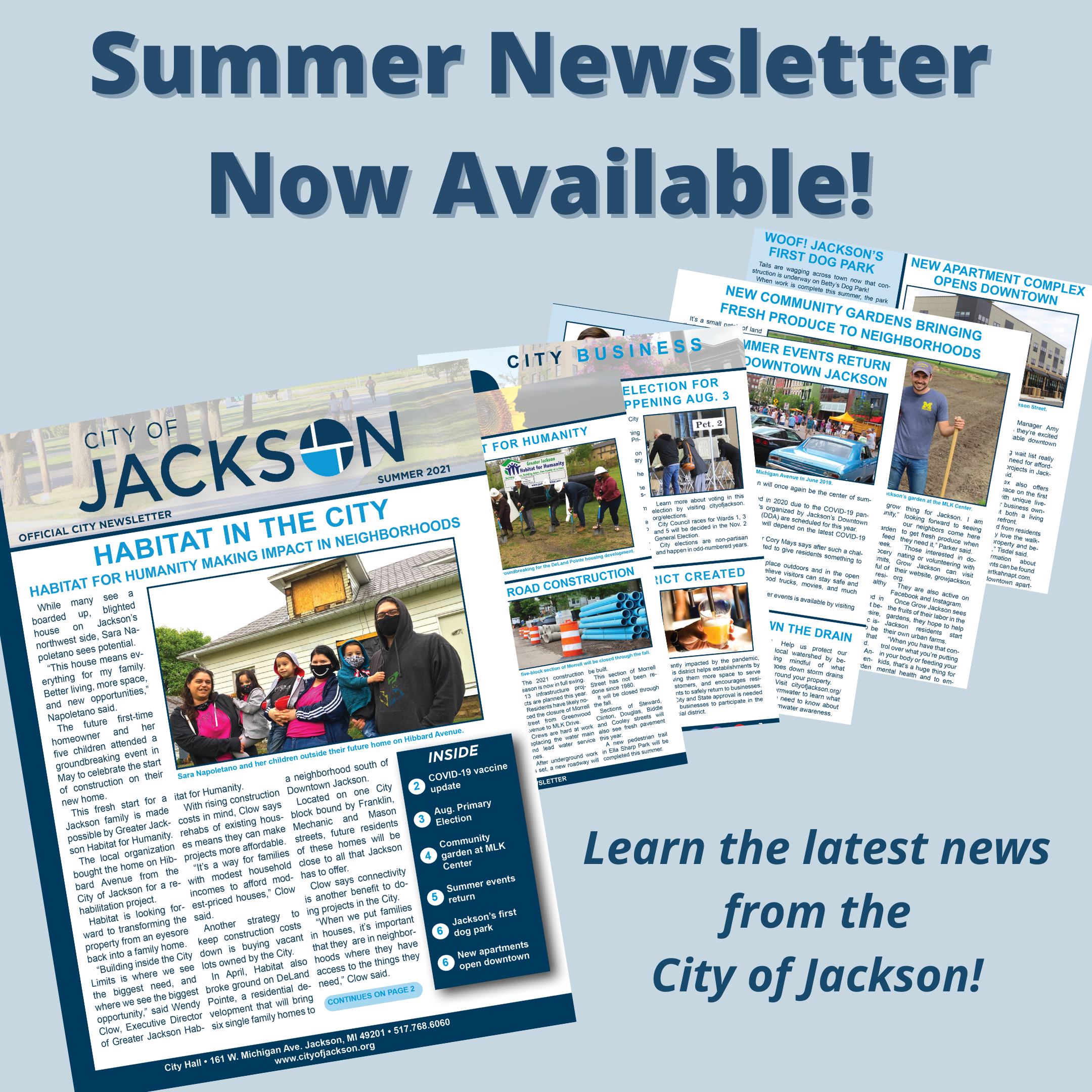 Summer Newsletter Graphic