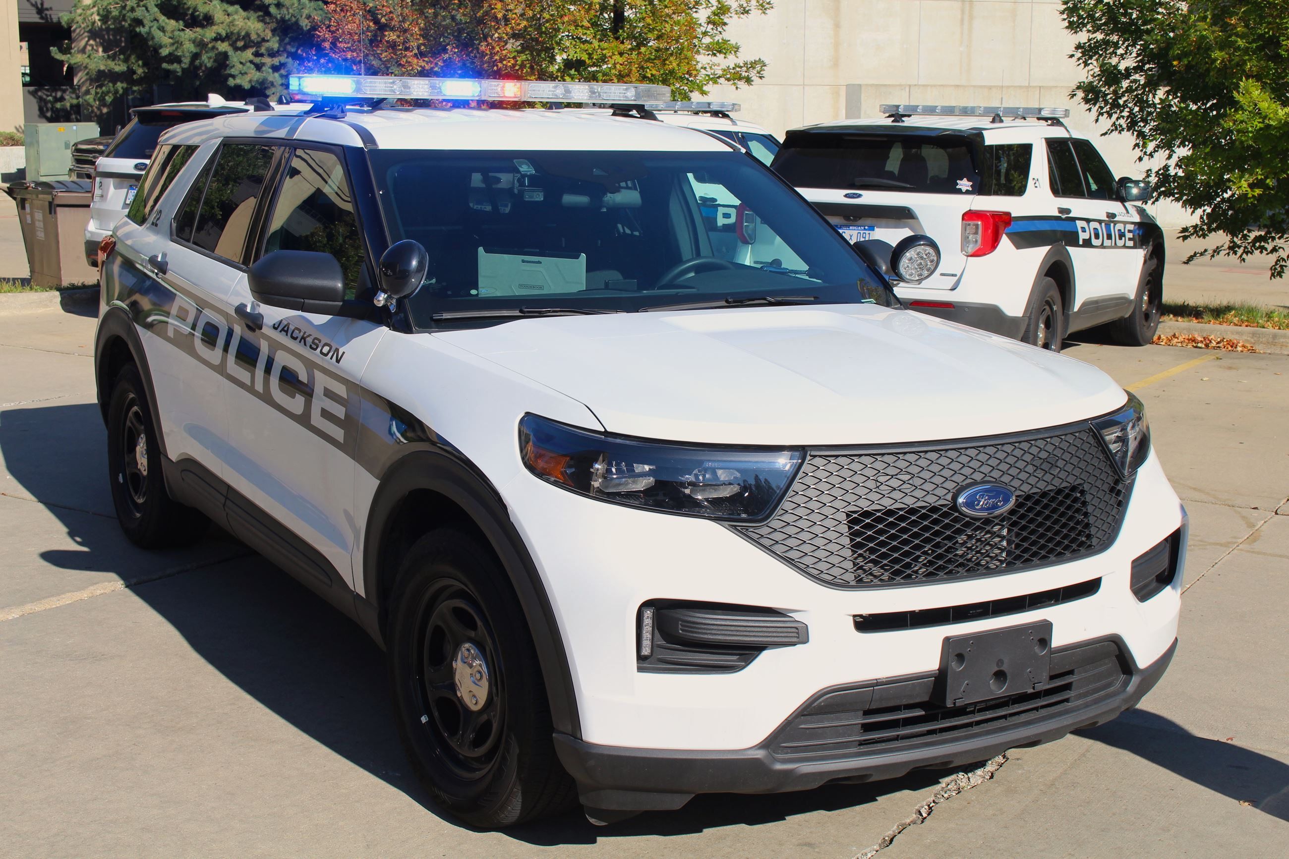 Jackson Police Dept Patrol Car Sept. 2021