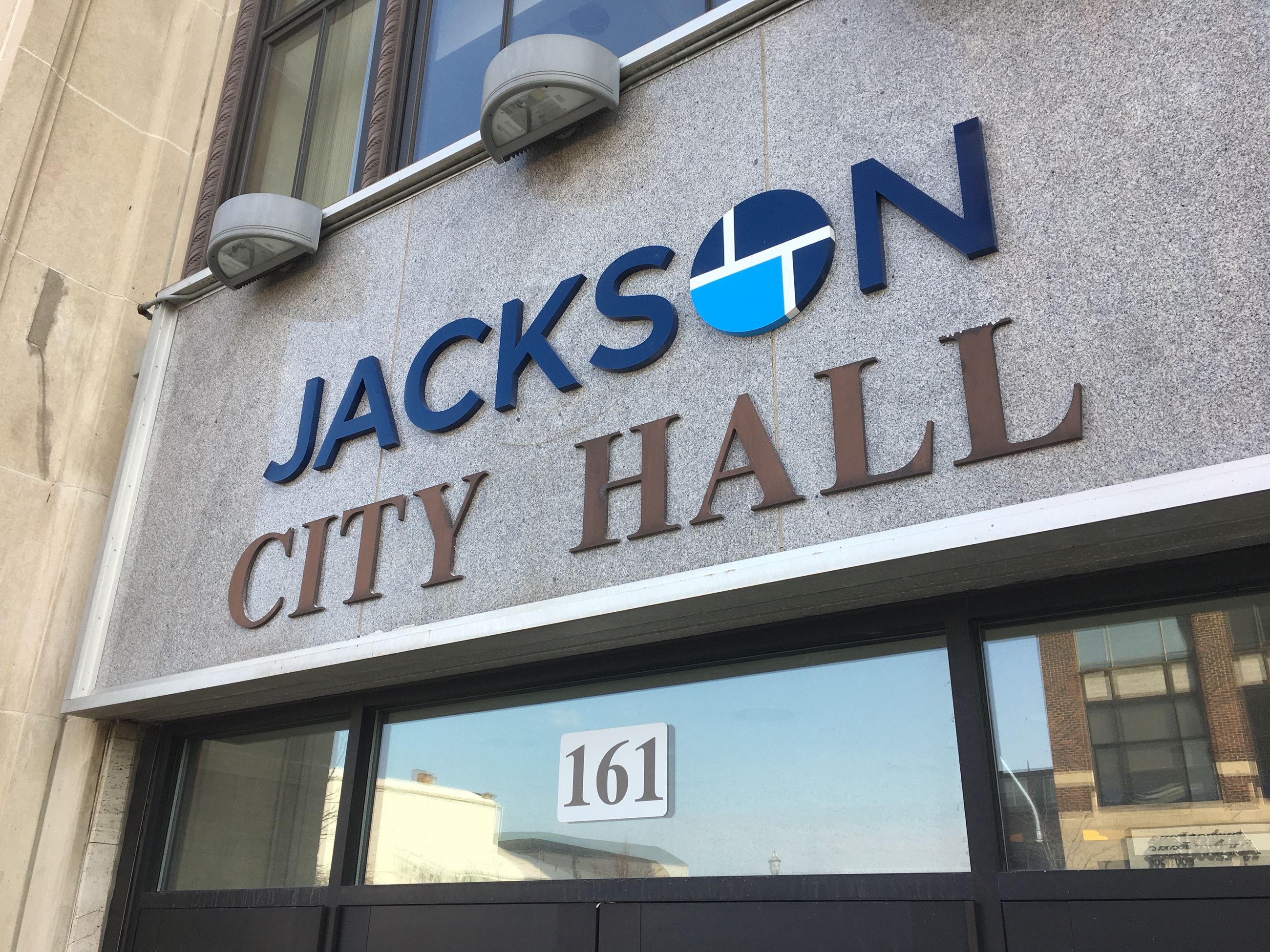 New Jackson City Hall sign 