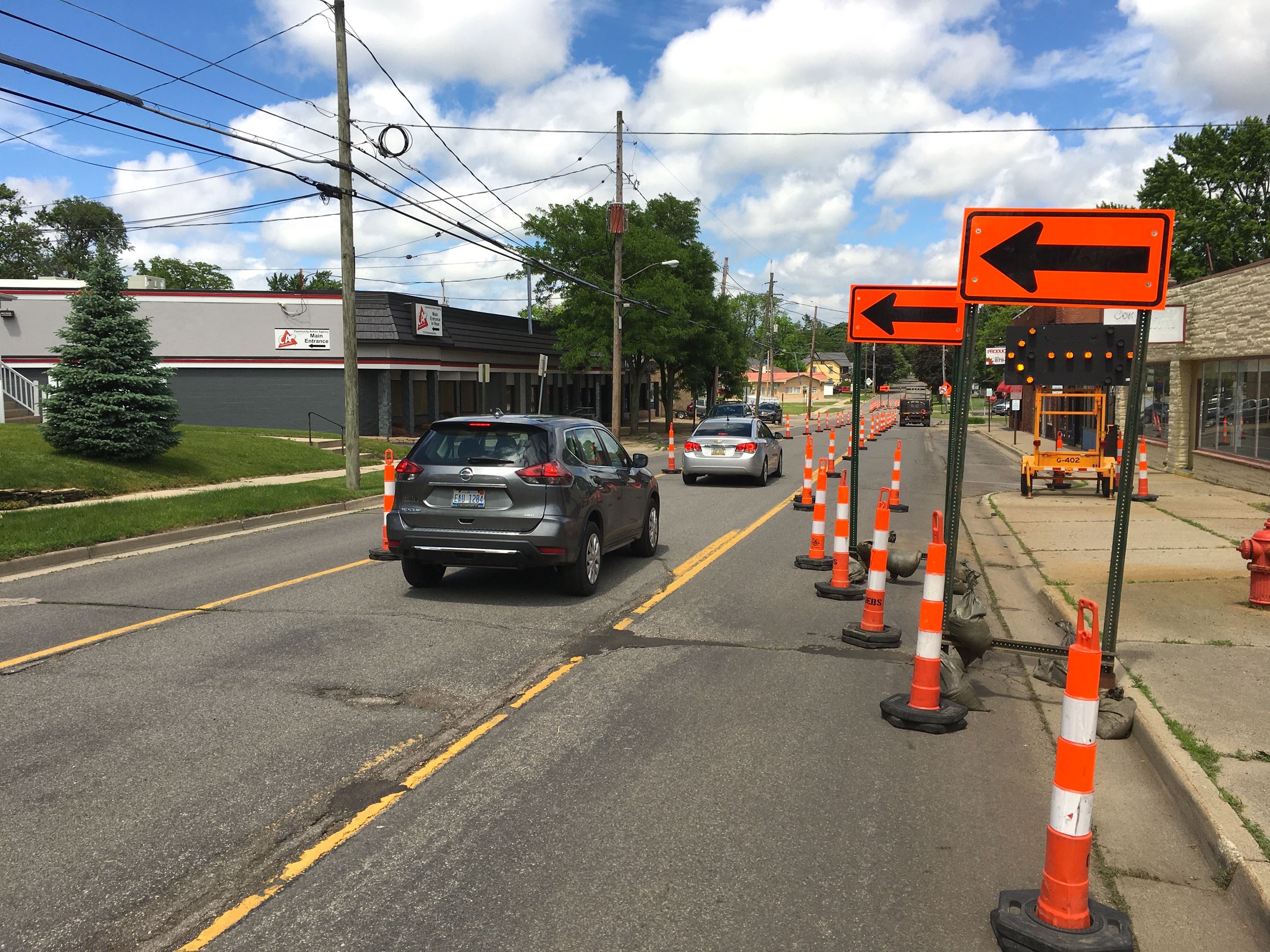 Greenwood Avenue construction begins