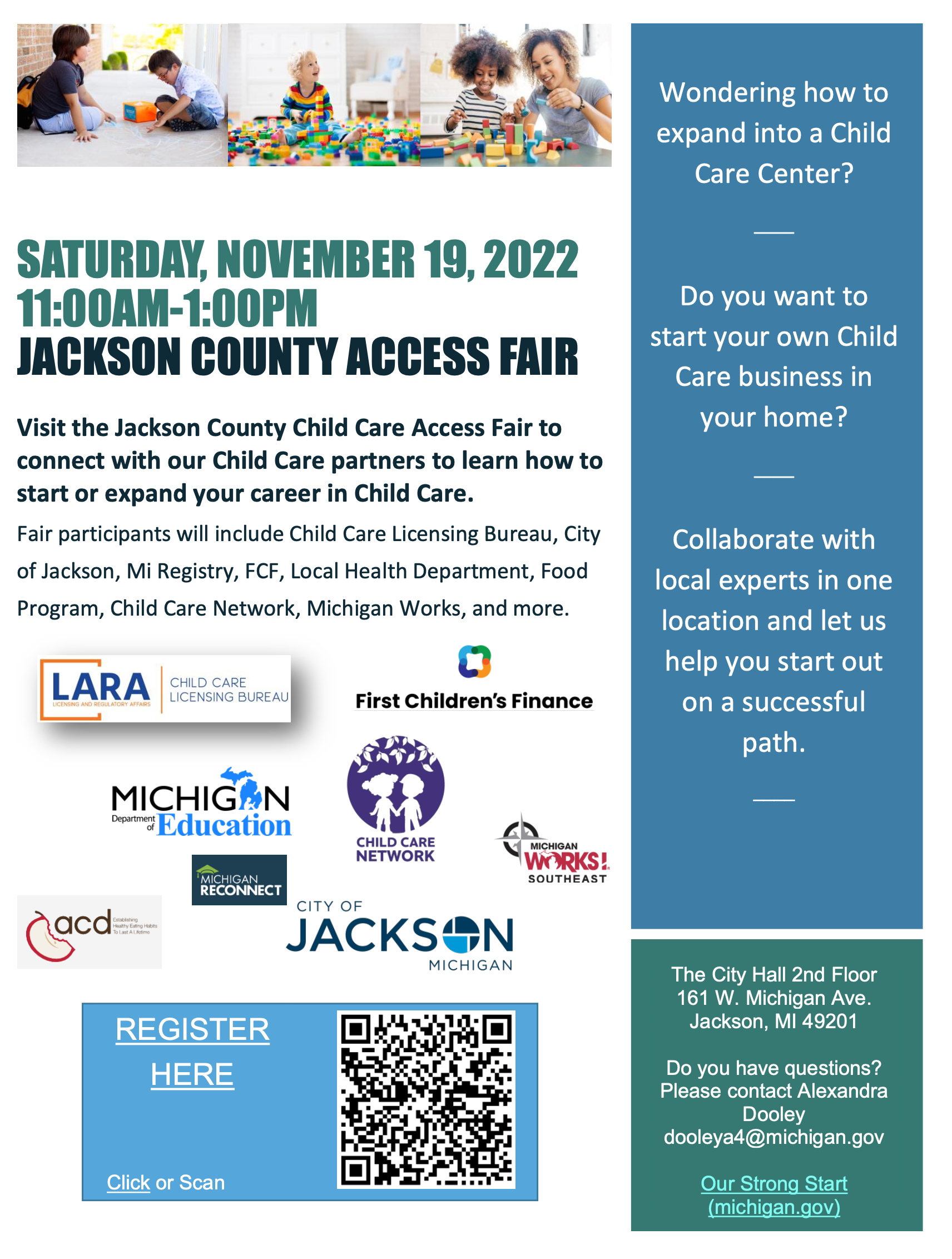 Jackson County Child Care Access Flyer