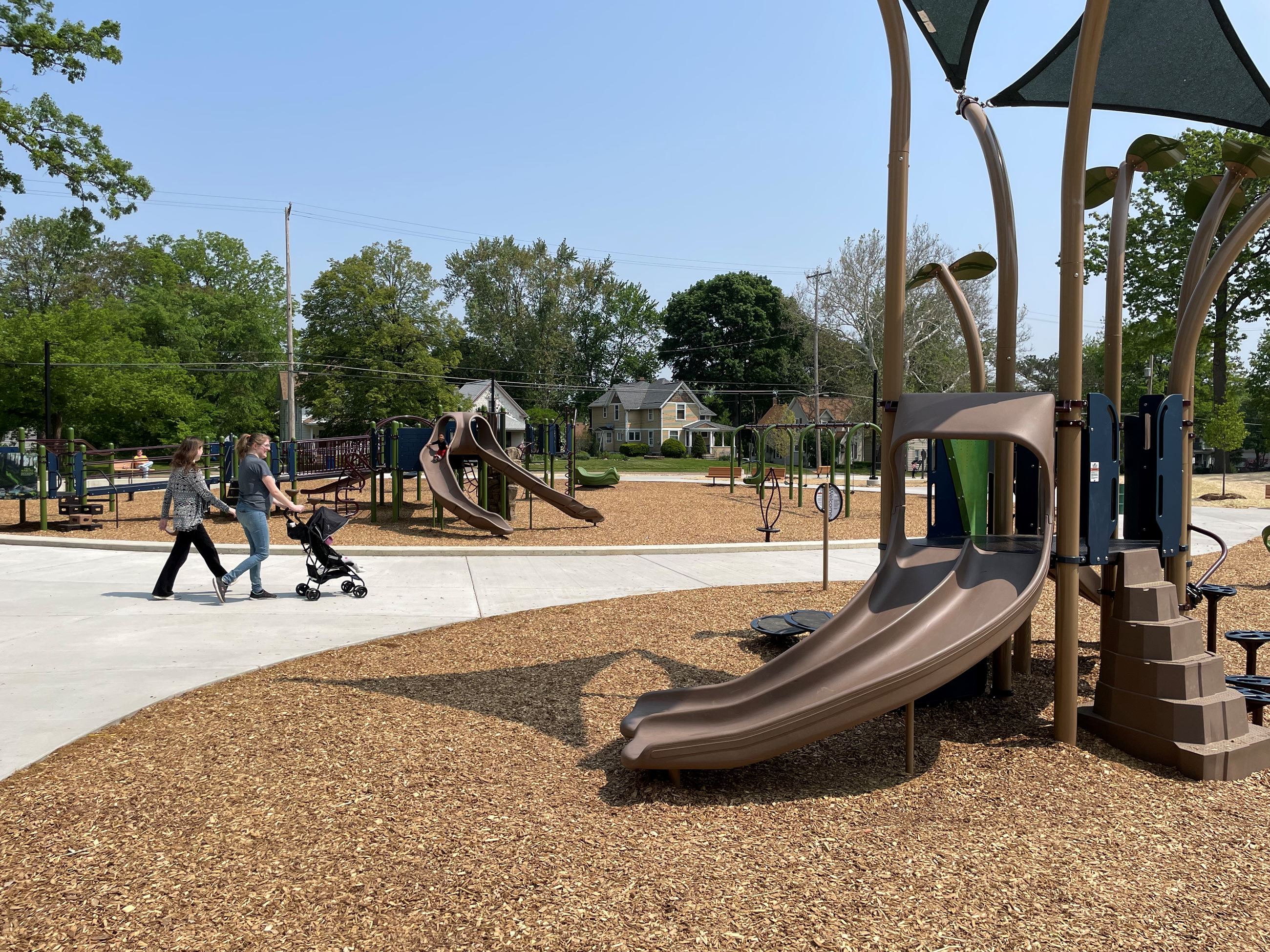 playground equipment in park