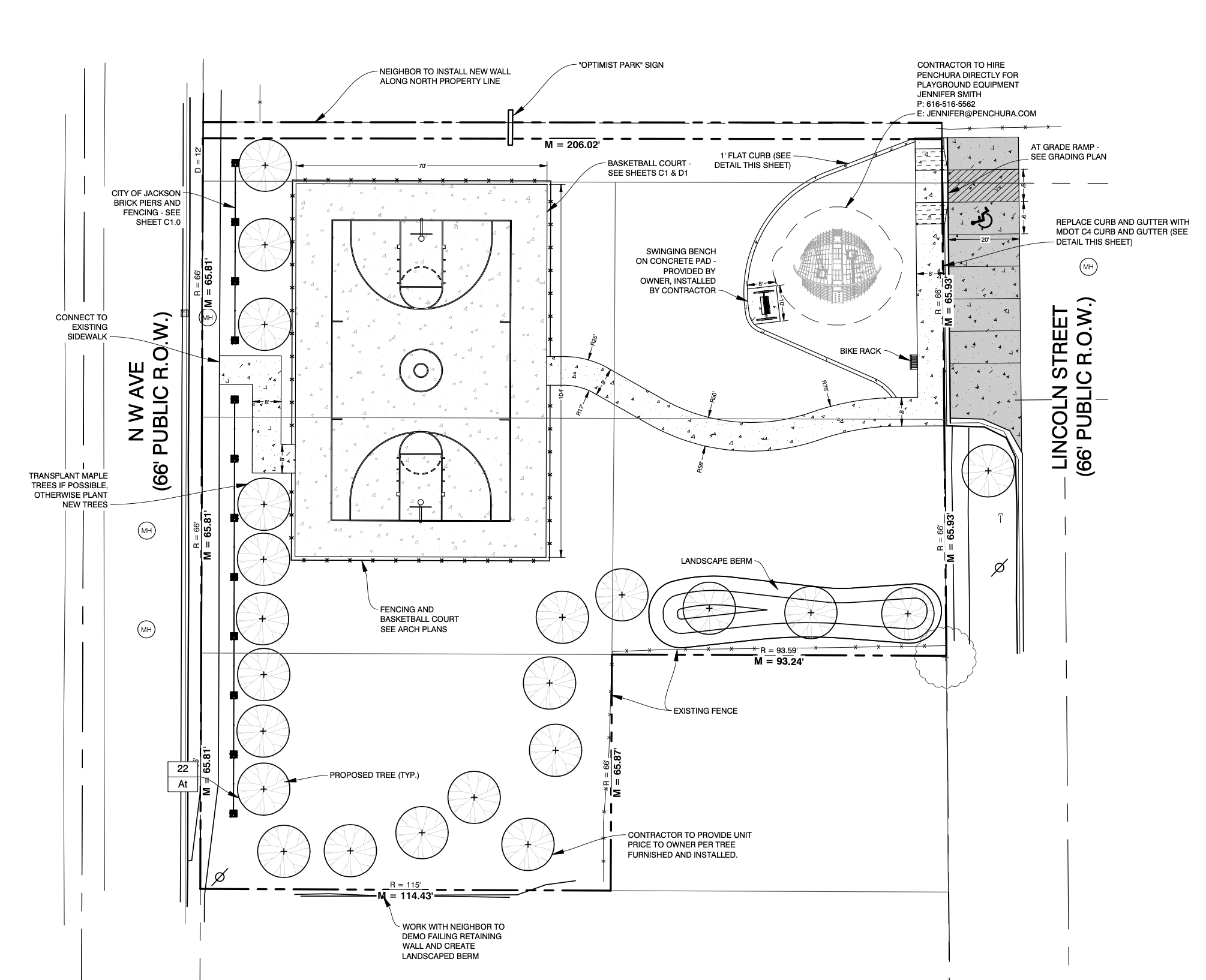 New Optimist Park design