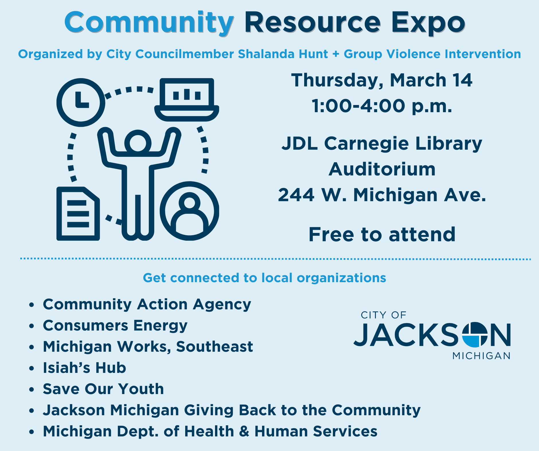 Community Resource Expo graphic