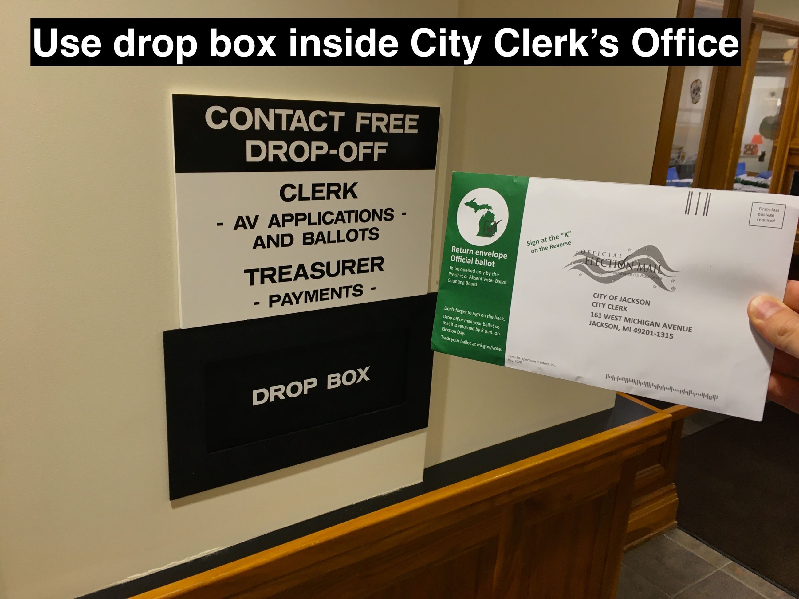 clerk drop box