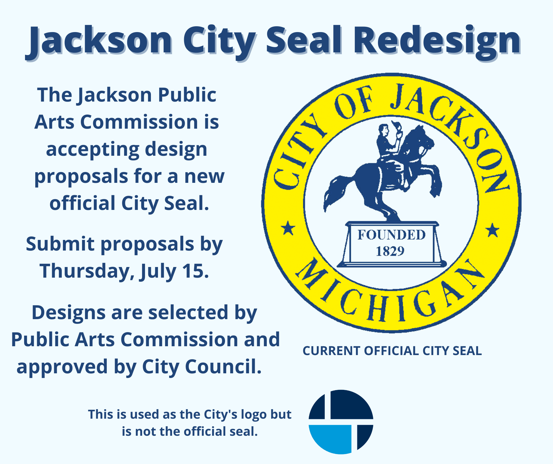 Jackson City Seal Redesign Graphic